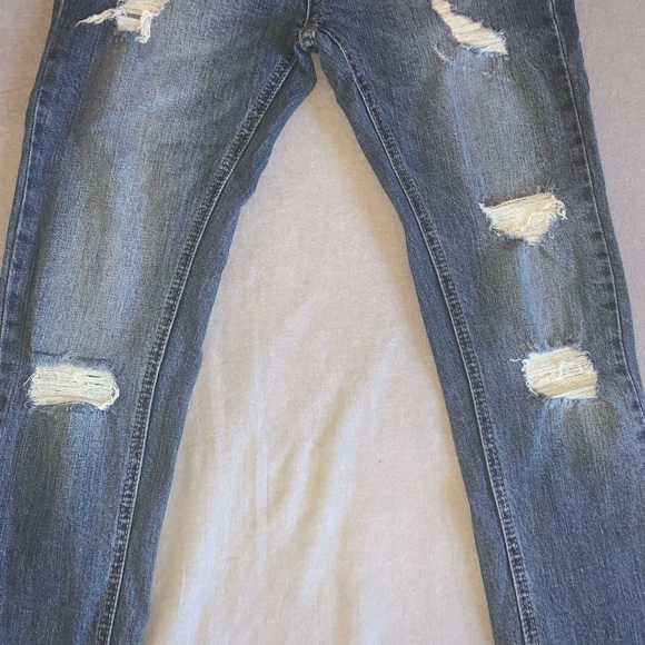 ⭐️PRICE IS FIRM⭐️ Men’s Empyre Verge Lap Blue Distressed Tapered Skinny Jeans - Picture 4 of 14